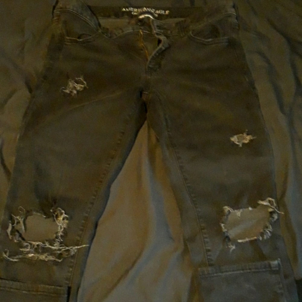 American Eagle Distressed Jean Leggings